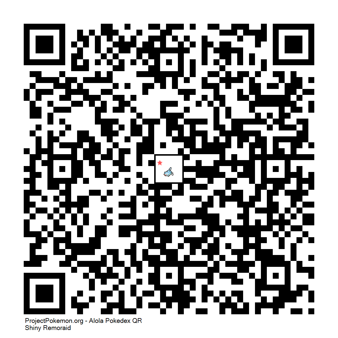 Cdigo QR de Remoraid variocolor